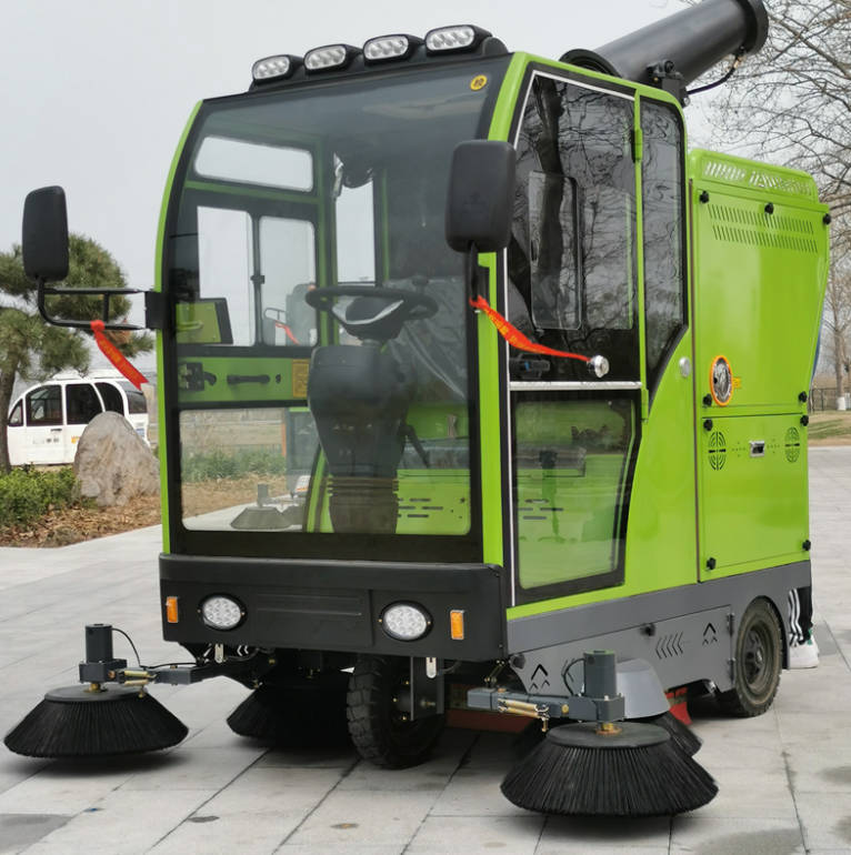 莱芜道路清洁广泛应用电动环卫清扫车